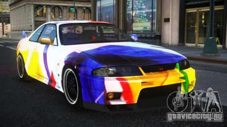 Nissan Skyline R33 Risic S3 для GTA 4