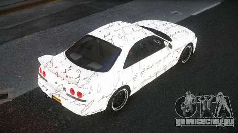 Nissan Skyline R33 Risic S13 для GTA 4