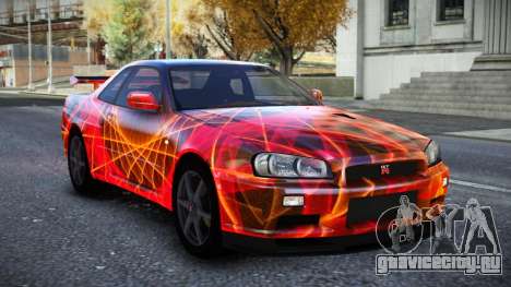 Nissan Skyline R34 Owyna S13 для GTA 4