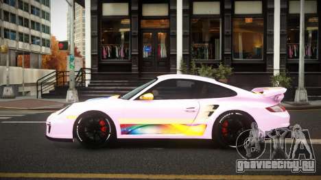 Porsche 977 GT2 Ashid S8 для GTA 4