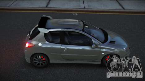 Peugeot 206 Jiujo для GTA 4
