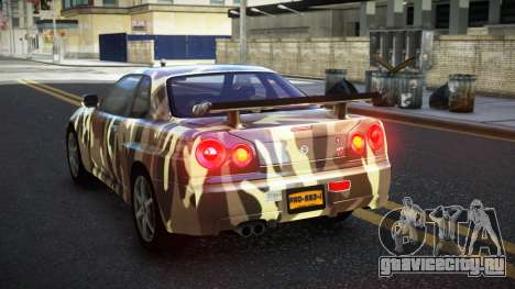 Nissan Skyline R34 Calosca S7 для GTA 4