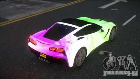 Chevrolet Corvette C7 Ewashu S12 для GTA 4
