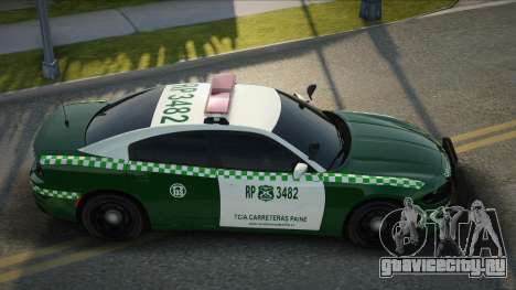 Dodge Charger De Carabineros De Chile для GTA San Andreas