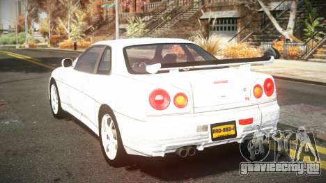 Nissan Skyline R34 Nehgan S1 для GTA 4