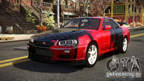 Nissan Skyline R34 Nehgan S12 для GTA 4