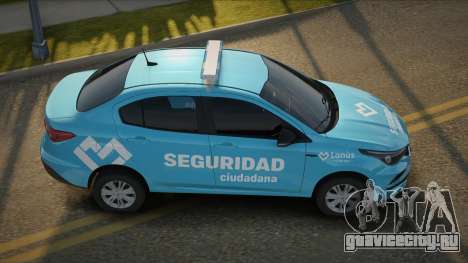 2020 Fiat Cronos Seguridad Ciudadana Lanus для GTA San Andreas