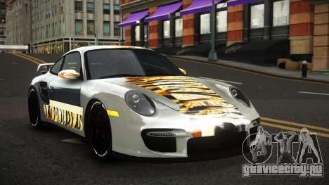Porsche 977 GT2 Ashid S3 для GTA 4