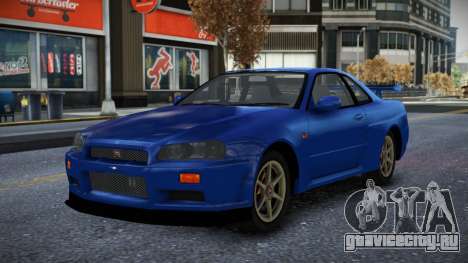 Nissan Skyline R34 Irer для GTA 4