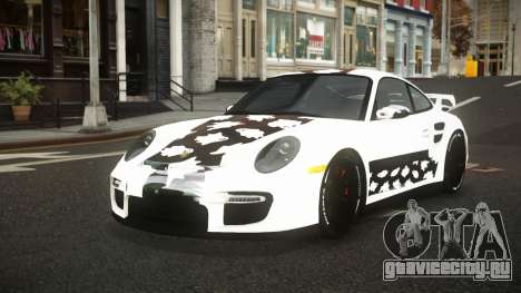 Porsche 977 GT2 Ashid S6 для GTA 4