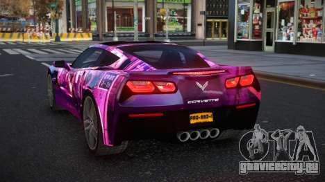 Chevrolet Corvette C7 Ewashu S3 для GTA 4