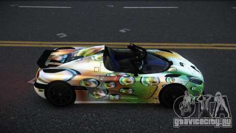 Koenigsegg Agera Jesca S8 для GTA 4