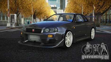 Nissan Skyline R34 Moxsijo для GTA 4