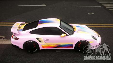 Porsche 977 GT2 Ashid S8 для GTA 4