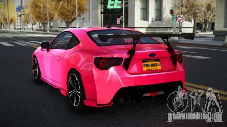 Subaru BRZ Nigel S8 для GTA 4