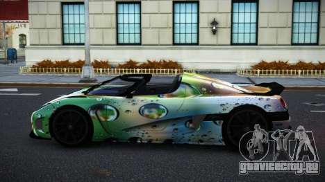Koenigsegg Agera Jesca S8 для GTA 4
