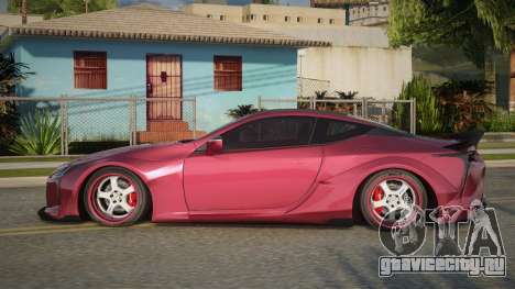 Lexus LC 500 LB для GTA San Andreas
