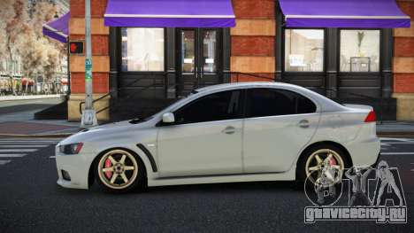Mitsubishi Lancer Evolution X Nihtesuva для GTA 4