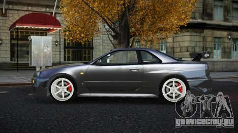 Nissan Skyline R34 Moxsijo для GTA 4