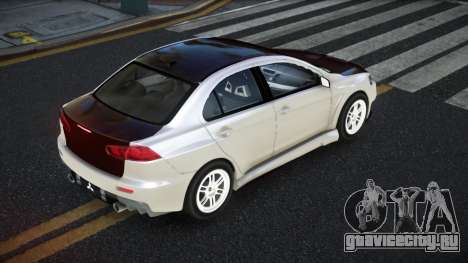 Mitsubishi Lancer Evolution X Tachecunu для GTA 4