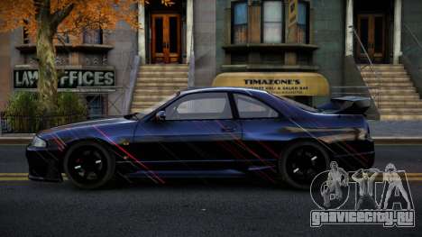 Nissan Skyline R33 Letyxis S1 для GTA 4