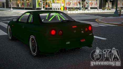 Nissan Skyline R34 Uwah для GTA 4