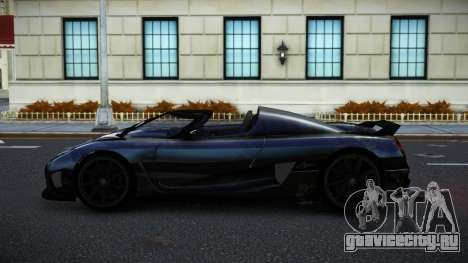 Koenigsegg Agera Jesca S14 для GTA 4