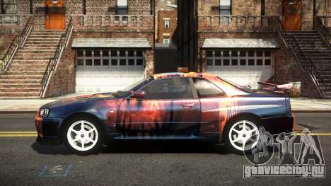 Nissan Skyline R34 Nehgan S14 для GTA 4