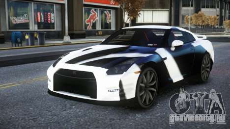 Nissan GT-R R35 Lersa S8 для GTA 4