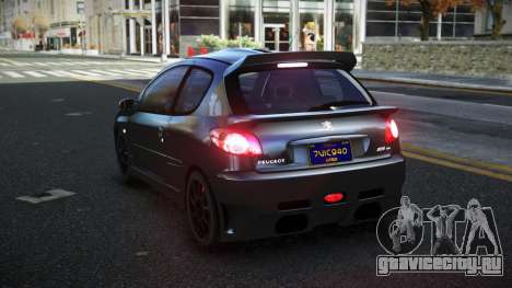 Peugeot 206 Zodin для GTA 4