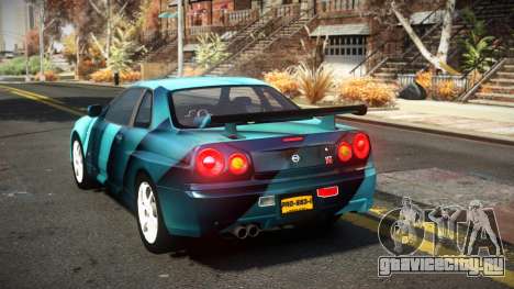 Nissan Skyline R34 Nehgan S3 для GTA 4