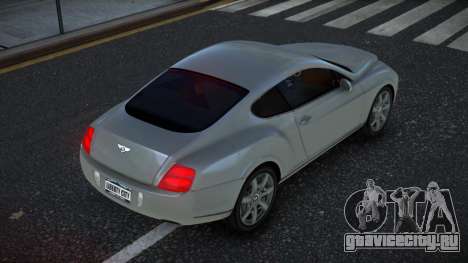 Bentley Continental Ragihe для GTA 4