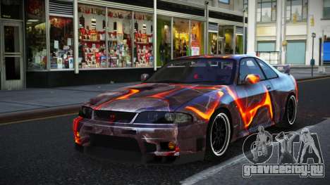 Nissan Skyline R33 Risic S9 для GTA 4