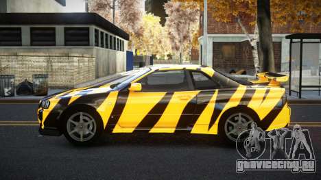 Nissan Skyline R34 Calosca S14 для GTA 4