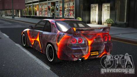 Nissan Skyline R33 Risic S9 для GTA 4