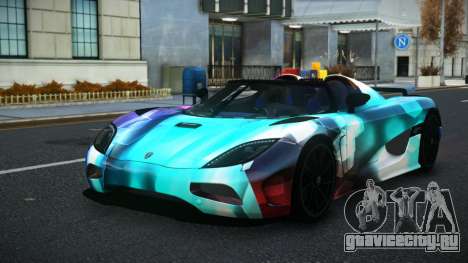 Koenigsegg Agera Jesca S2 для GTA 4