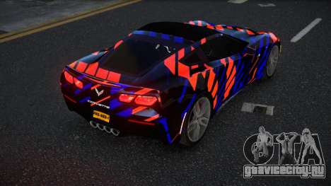 Chevrolet Corvette C7 Ewashu S13 для GTA 4