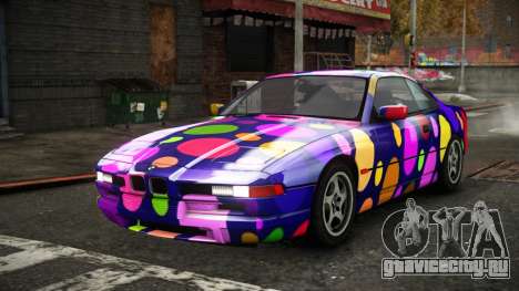 BMW 850CSi Saberon S3 для GTA 4