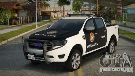Ford Ranger 2018 PCERJ для GTA San Andreas