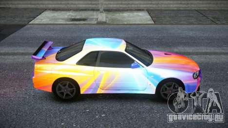 Nissan Skyline R34 Owyna S8 для GTA 4