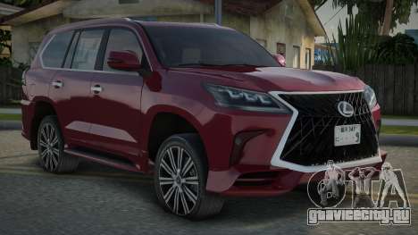 Lexus LX 570 2019 для GTA San Andreas