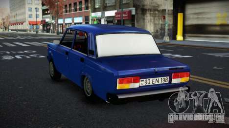 VAZ 2107 Jugejosew для GTA 4