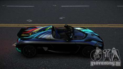 Koenigsegg Agera Jesca S9 для GTA 4