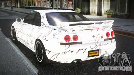 Nissan Skyline R33 Risic S13 для GTA 4
