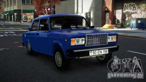 VAZ 2107 Jugejosew для GTA 4