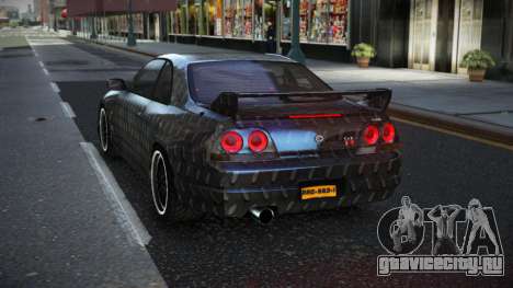 Nissan Skyline R33 Risic S4 для GTA 4