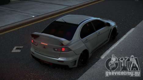 Mitsubishi Lancer Evolution X Iwit для GTA 4