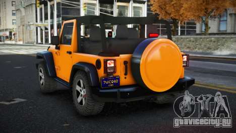 Jeep Wrangler Pona для GTA 4