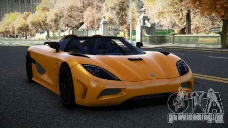 Koenigsegg Agera Jesca для GTA 4