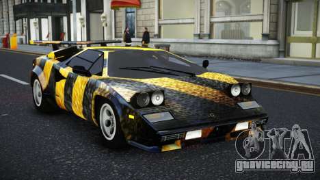 Lamborghini Countach Avasun S2 для GTA 4